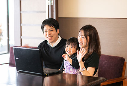 小さなお子様も